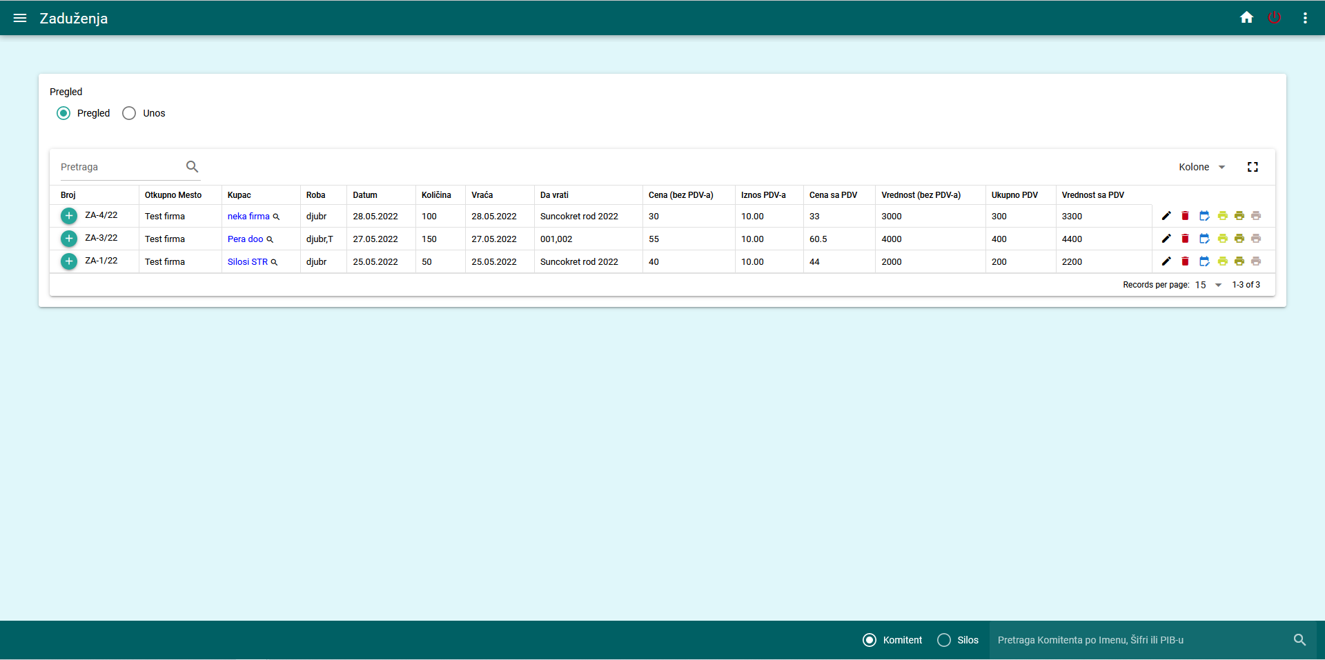 Agro Cloud Solution, Sofver za silose, sofver za vage, program za silose, program za vage